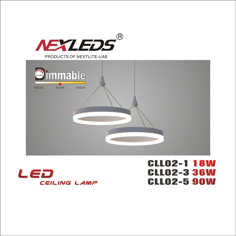 CLL02-1 / CLL02-3 / CLL02-5 CEILING LAMP